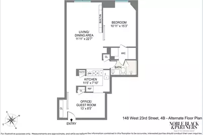 148 W 23rd Street #4B, New York City, NY 10011 - Photo 9