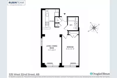 535 W 52nd Street #6B, New York City, NY 10019 - Photo 7