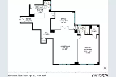 150 W 55th Street #6C, New York, NY 10019 - Photo 13