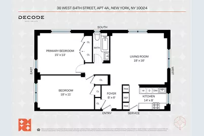 36 W 84th Street #4A, New York City, NY 10024 - Photo 9