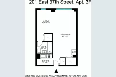 201 E 37th Street #3F, New York, NY 10016 - Photo 7