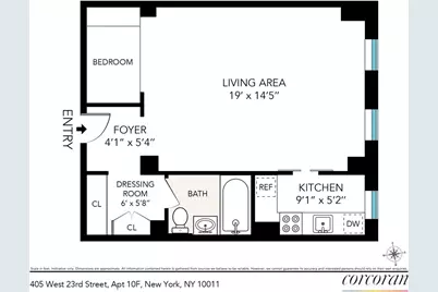 405 W 23rd Street #10F, New York City, NY 10011 - Photo 15