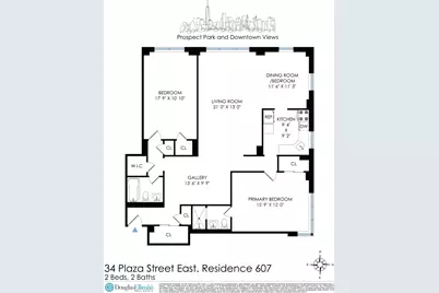 34 Plaza Street E #607, New York City, NY 11238 - Photo 13