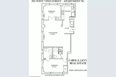 305 W 72nd Street #9-C, New York, NY 10023 - Photo 1