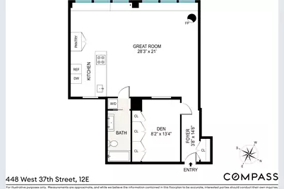 448 W 37th Street #12E, New York City, NY 10018 - Photo 11