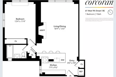 61 W 9th Street #8E, New York, NY 10011 - Photo 9