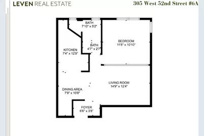 305 W 52nd Street #6A, New York City, NY 10019 - Photo 11