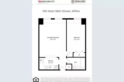 150 W 56th Street #3104, New York City, NY 10019 - Photo 13