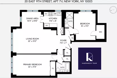 20 E 9th Street #7V, New York, NY 10003 - Photo 25