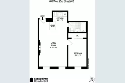 460 W 23rd Street #4B, New York City, NY 10011 - Photo 11