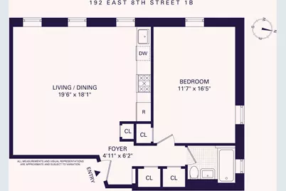 192 E 8th Street #1B, Brooklyn, NY 11218 - Photo 11