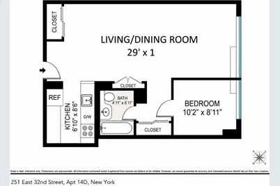 251 E 32nd Street #14D, New York, NY 10016 - Photo 9
