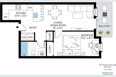 197 Pulaski Street #4A, Brooklyn, NY 11206 - Photo 7