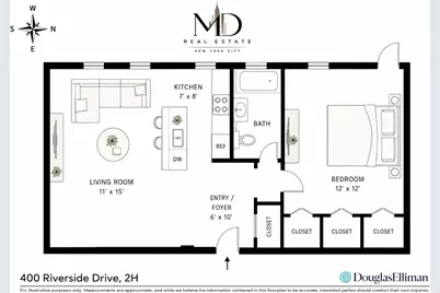 400 Riverside Drive #2H, New York City, NY 10025 - Photo 7