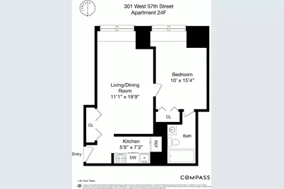 301 W 57th Street #24F, New York City, NY 10019 - Photo 11