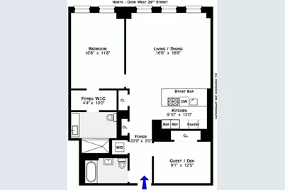 420 W 25th Street #4C, New York City, NY 10001 - Photo 7