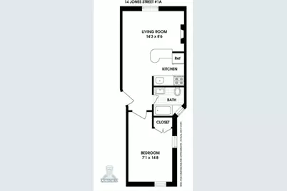 14 Jones Street #1A, New York, NY 10014 - Photo 1