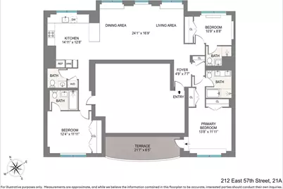 212 E 57th Street #21A, New York, NY 10022 - Photo 11