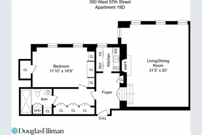 350 W 57th Street #19D, New York, NY 10019 - Photo 7