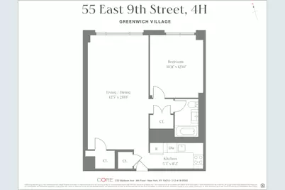 55 E 9th Street #4H, New York City, NY 10003 - Photo 9