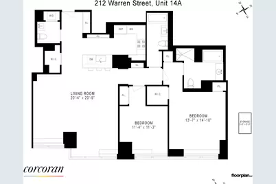212 Warren Street #14A, New York, NY 10282 - Photo 15