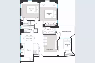200 W 54th Street #PHB, New York City, NY 10019 - Photo 13