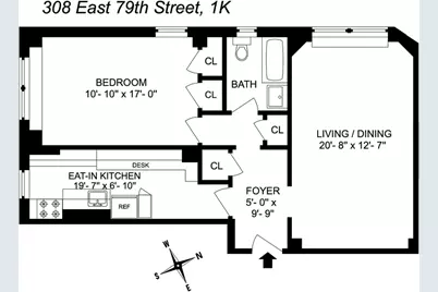 308 E 79th Street #1K, New York, NY 10075 - Photo 7