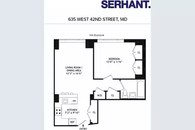 635 W 42nd Street #14D, New York City, NY 10036 - Photo 11