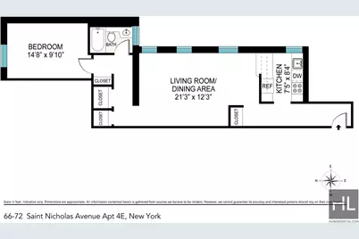 66-72 St Nicholas Avenue #4E, New York City, NY 10026 - Photo 11
