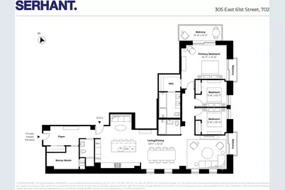 305 E 61st Street #702, New York City, NY 10065 - Photo 17