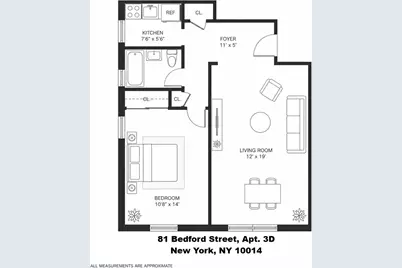 81 Bedford Street #3D, New York, NY 10014 - Photo 15