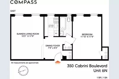 350 Cabrini Boulevard #6N, New York, NY 10040 - Photo 9