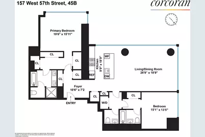 157 W 57th Street #45B, New York City, NY 10019 - Photo 13