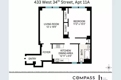 433 W 34th Street #11A, New York, NY 10001 - Photo 5