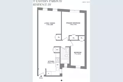 77 Eastern Parkway #5H, New York City, NY 11238 - Photo 13