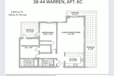 38 Warren Street #6C, New York City, NY 10013 - Photo 17