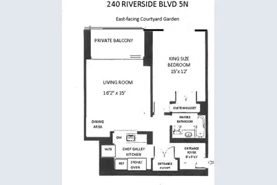 240 Riverside Boulevard #5N, New York, NY 10069 - Photo 9