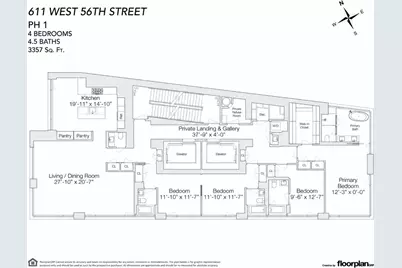611 W 56th Street #PH-1, New York, NY 10019 - Photo 25