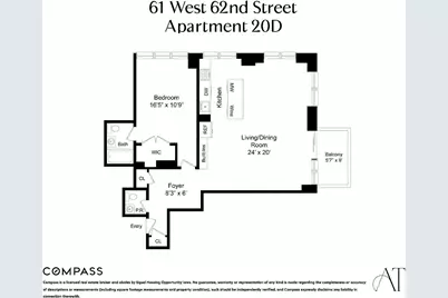 61 W 62nd Street #20D, New York, NY 10023 - Photo 11