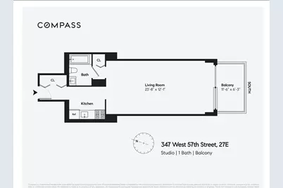 347 W 57th Street #27E, New York City, NY 10019 - Photo 15