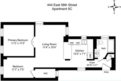 444 E 58th Street #5C, New York, NY 10022 - Photo 7