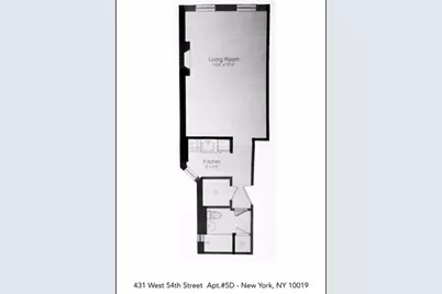 431 W 54th Street #5D, New York, NY 10019 - Photo 13