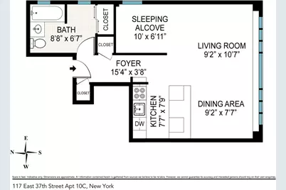 117 E 37th Street #10C, New York City, NY 10016 - Photo 15