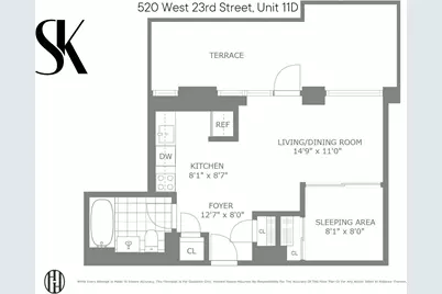 520 W 23rd Street #11D, New York, NY 10011 - Photo 19