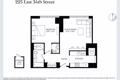 225 E 34th Street #3K, New York City, NY 10016 - Photo 19