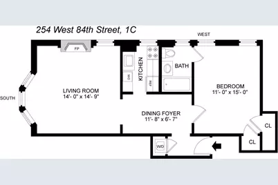 254 W 82nd Street #1C, New York, NY 10024 - Photo 11