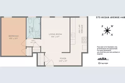 575 Ocean Avenue #4B, New York City, NY 11226 - Photo 5