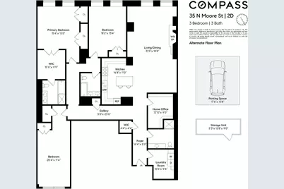 35 N Moore Street #2D, New York City, NY 10013 - Photo 13