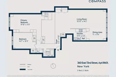 360 E 72nd Street #B1601, New York City, NY 10021 - Photo 13
