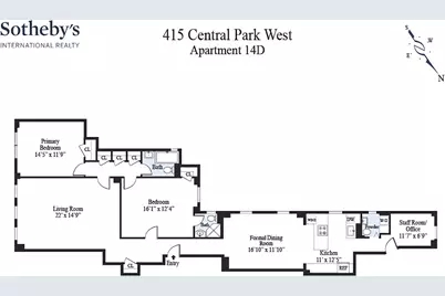 415 Central Park W #14D, New York City, NY 10025 - Photo 15